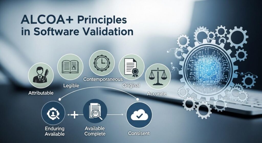 ALCOA+ Principles in Software Validation