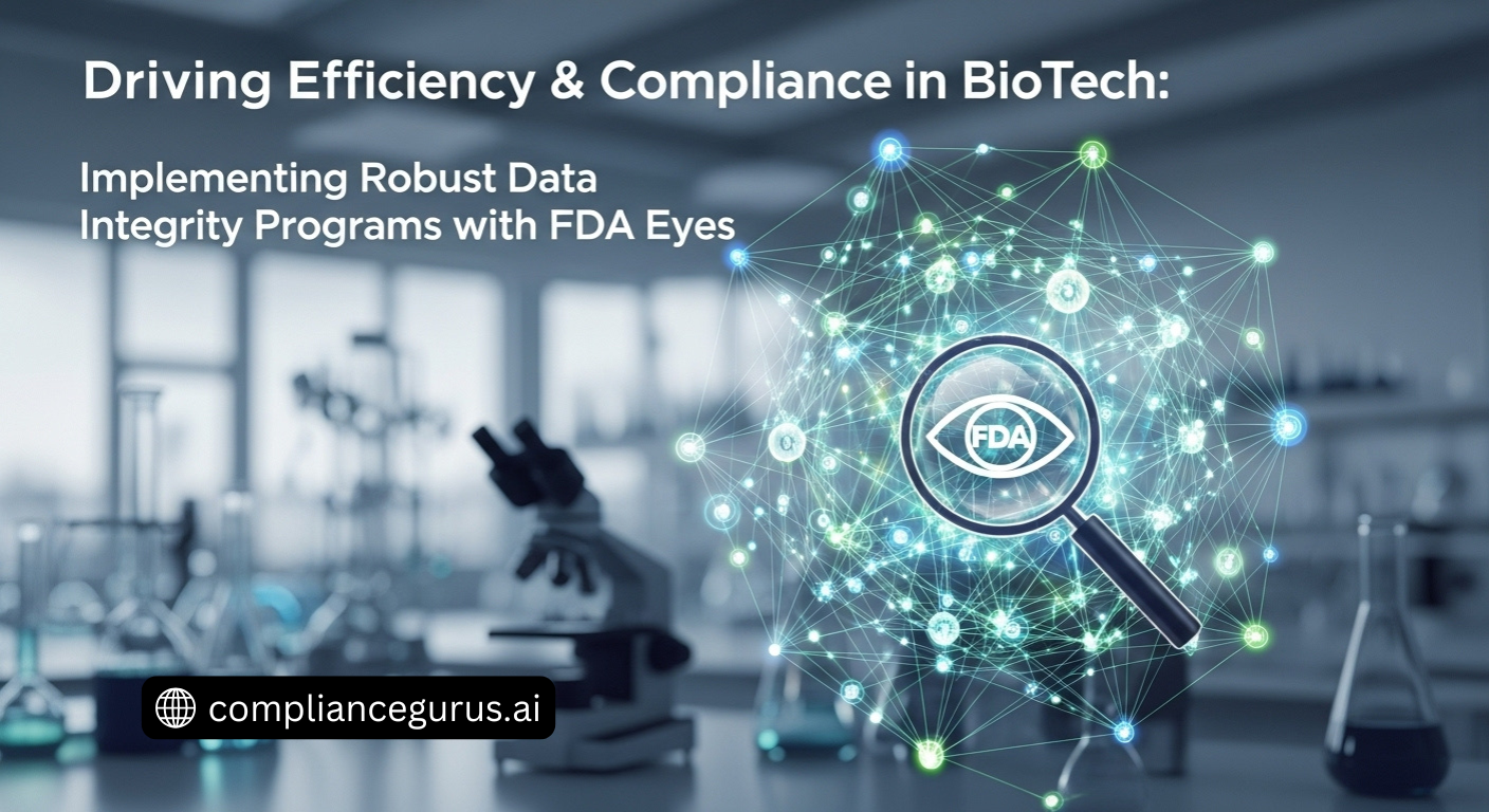 Driving Compliance in BioTech with Data Integrity Programs
